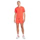 Nike Pantaloncini Running Stride Bright Crimson Nero Uomo