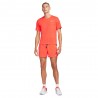 Nike Pantaloncini Running Stride Bright Crimson Nero Uomo