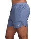 Nike Pantaloncini Running Stride Indigo Nero Uomo