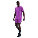 Nike Pantaloncini Running Stride Purple Nero Uomo