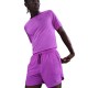 Nike Pantaloncini Running Stride Purple Nero Uomo