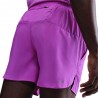 Nike Pantaloncini Running Stride Purple Nero Uomo
