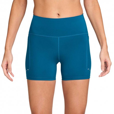 Nike Pantaloncini Running Swift Verde Abyss Argento Donna
