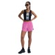Nike Pantaloncini Running Tempo Ful Rosa Argento Donna