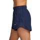 Nike Pantaloncini Running Tempo Midnight Navy Argento Donna