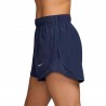 Nike Pantaloncini Running Tempo Midnight Navy Argento Donna