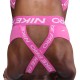 Nike Pro Reggiseno Sportivo Team Rosa Donna