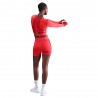 Nike Pro Sculpt Shorts Sportivi Rosso Donna