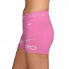 Nike Pro Shorts Sportivi Team Rosa Donna