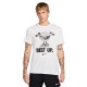 Nike Nike Maglietta Palestra Lykyk Bianco Uomo