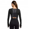 Nike Pro Maglia Palestra Sculpt Nero Donna