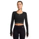 Nike Pro Maglia Palestra Sculpt Nero Donna