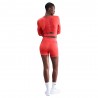 Nike Pro Maglia Palestra Sculpt Rosso Donna