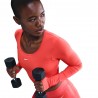 Nike Pro Maglia Palestra Sculpt Rosso Donna