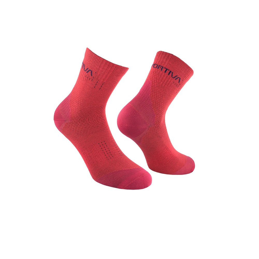 La Sportiva Calze Trail Running Sprint Trail Mountain Rosso Night Sky Uomo