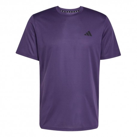 ADIDAS Maglietta Palestra Viola Uomo