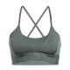 ADIDAS Hyperglam Shine Reggiseno Sportivo Verde Donna