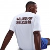 Nike T-Shirt Running City Marathon Dri-Fit Bianco Bright Crimson Uomo