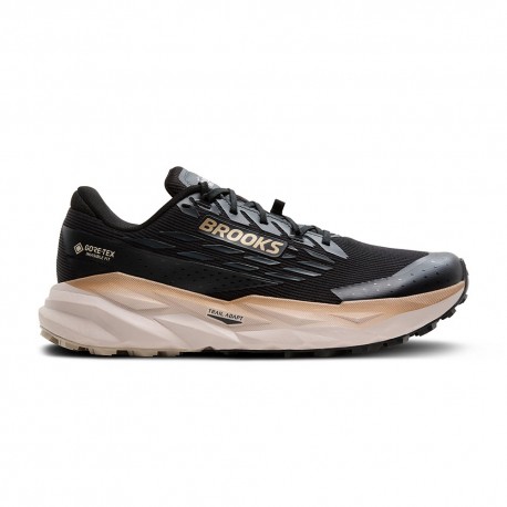 Brooks Cascadia 19 Gtx Nero Ebony Chateau Gray - Scarpe Trail Running Uomo