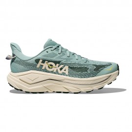 Hoka Challenger 8 Jade Truffle Salt - Scarpe Trail Running Uomo