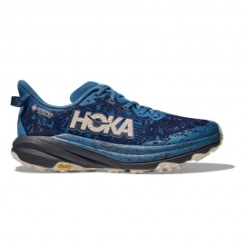 Hoka Speedgoat 6 GORE-TEX Foggy Night Charcoal Grigio - Scarpe Trail Running Uomo