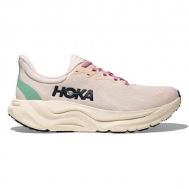 Hoka Arahi 8 Rosa Verde  - Scarpe Running Donna