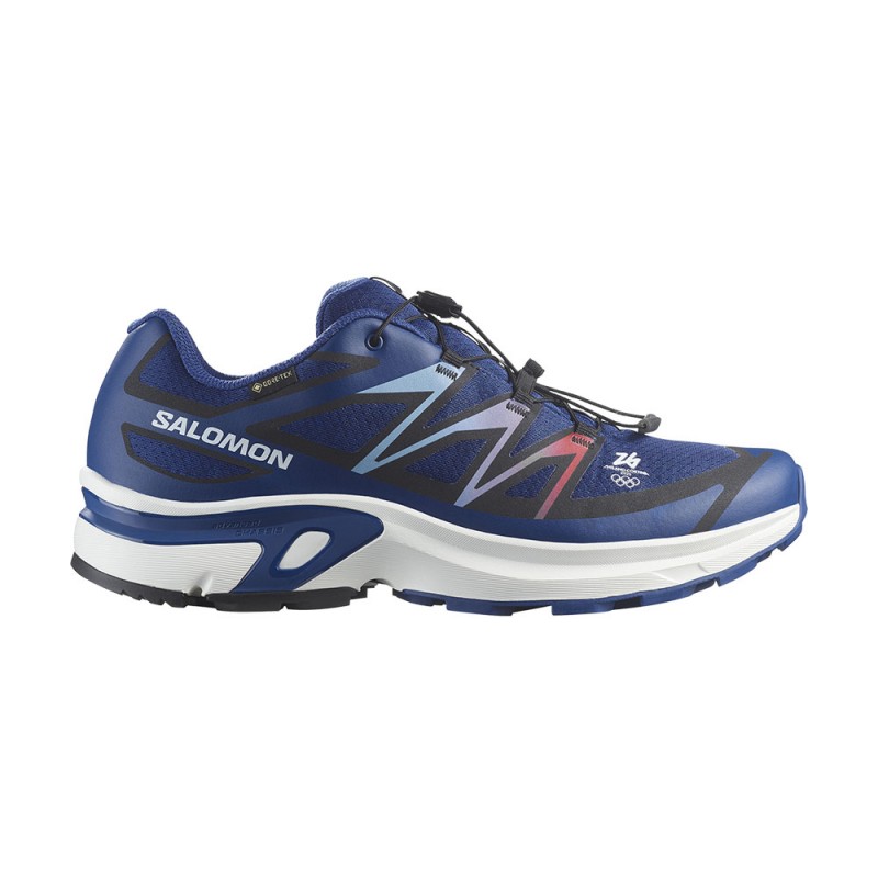 Salomon Oro Xt Evr GORE-TEX Blue Quartz Bianco Blk - Scarpe Trail Running Uomo Salomon Oro Xt Evr GORE-TEX Blue Quartz Bianco Blk - Scarpe Trail Running Uomo