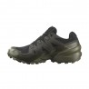 Salomon Speedcross 6 GORE-TEX Nero Peat Deep Lichen Verde - Scarpe Trail Running Uomo
