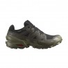 Salomon Speedcross 6 GORE-TEX Nero Peat Deep Lichen Verde - Scarpe Trail Running Uomo
