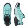 Salomon Speedcross Waterproof Azzurro Nero Iced Aqua - Scarpe Trail Running Bambino