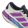 ADIDAS Adistar 4 Core Bianco Purple Burst Lime Burst - Scarpe Running Uomo