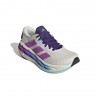 ADIDAS Adistar 4 Core Bianco Purple Burst Semi Blue Bu - Scarpe Running Donna