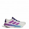 ADIDAS Adistar 4 Core Bianco Purple Burst Semi Blue Bu - Scarpe Running Donna