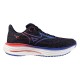 Mizuno Wave Rider 29 Odyssey Gray Iris Bloom - Scarpe Running Donna