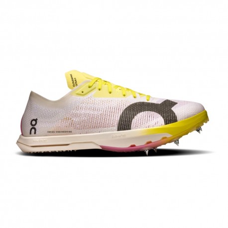 On Cloudspike Citius 2 Bianco Raspberry - Scarpe Running Uomo