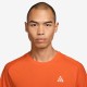 Nike T-Shirt Trail Running Acg Solar Chase  Arancio Bianco Uomo