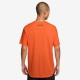Nike T-Shirt Trail Running Acg Solar Chase  Arancio Bianco Uomo