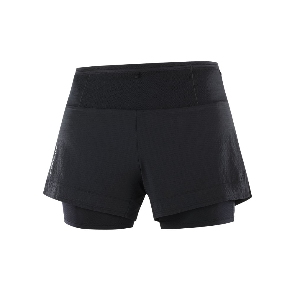 Salomon Short Trail Running Sense Aero 2In1 Nero Donna