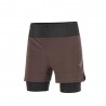 Salomon Short Trail Running Sense 2In1 Coffee Bean Uomo