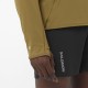 Salomon Giacca Trail Running Sense Aero Hybrid Hz Brilliant Olive Uomo