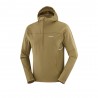 Salomon Giacca Trail Running Sense Aero Hybrid Hz Brilliant Olive Uomo