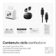Shokz Opendots Cuffie a Conduzione Ossea Nero