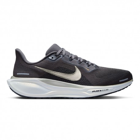 Nike Airzoom Pegasus 41 "Jakob Ingebrigtsen" Medium Ash Metallic Oro - Scarpe Running Uomo