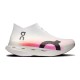 On Cloudboom Strike Ls Bianco Raspberry - Scarpe Running Uomo