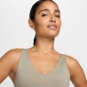 Nike Pro Reggiseno Sportivo Indy Plunge Beige