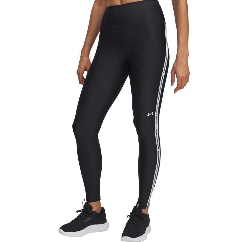 Under Armour Leggings Sportivi Tech Wm Tape Nero Donna
