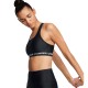 Under Armour Reggiseno Sportivo Crossback Mid Nero Donna
