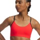Under Armour Reggiseno Sportivo Halo Rosso Donna