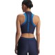 Under Armour Tank Hg Rib Washed Navy Donna