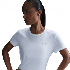 Nike T-Shirt Running Tempo Bianco Refl.Silv Donna